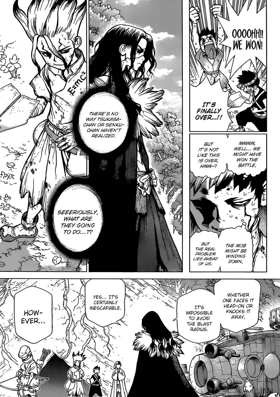 Dr. Stone Manga Chapter 78 page 6 - That Which Destroys or Saves scene