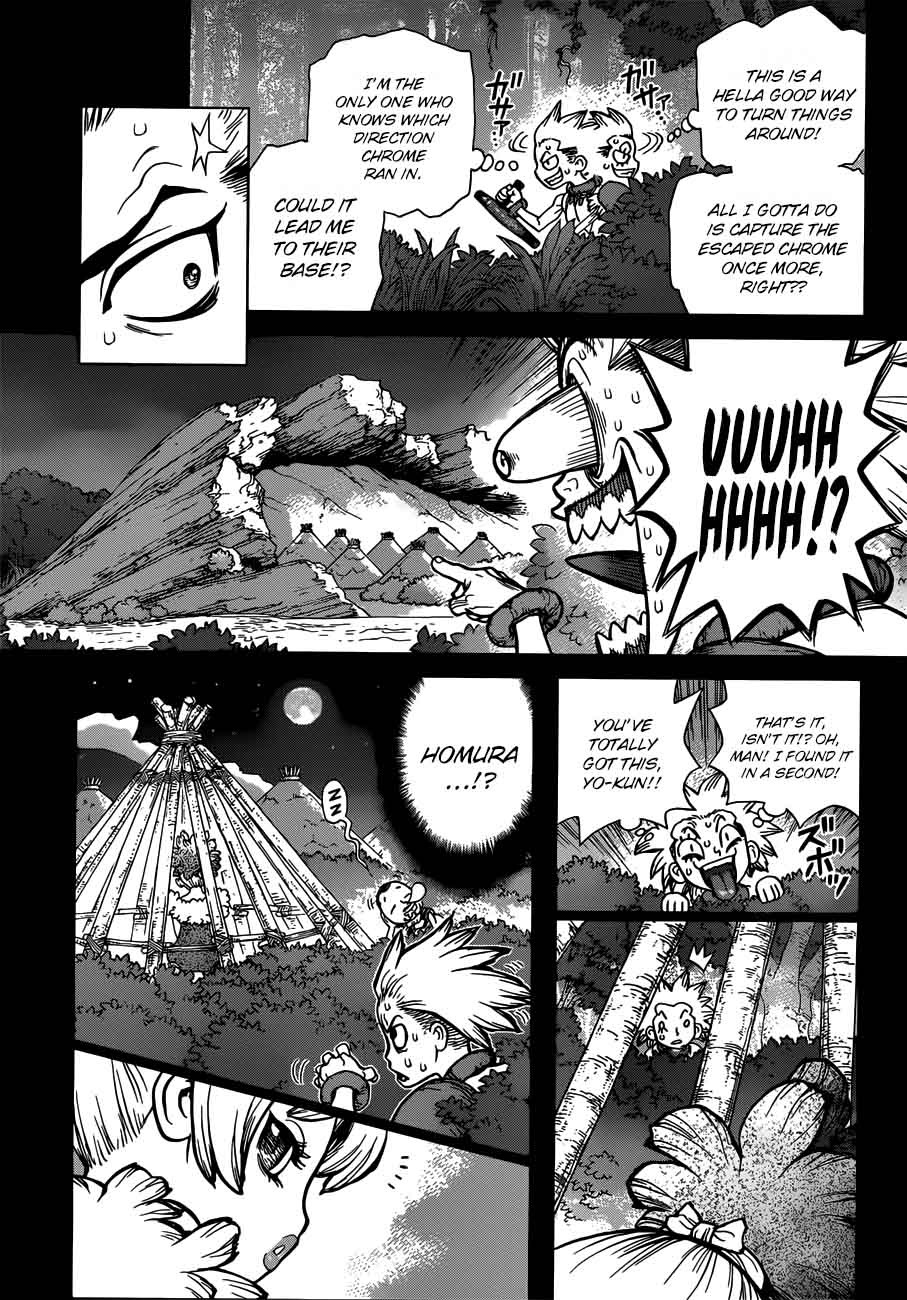 Dr. Stone Manga Chapter 79 page 10 - For This Very Moment scene
