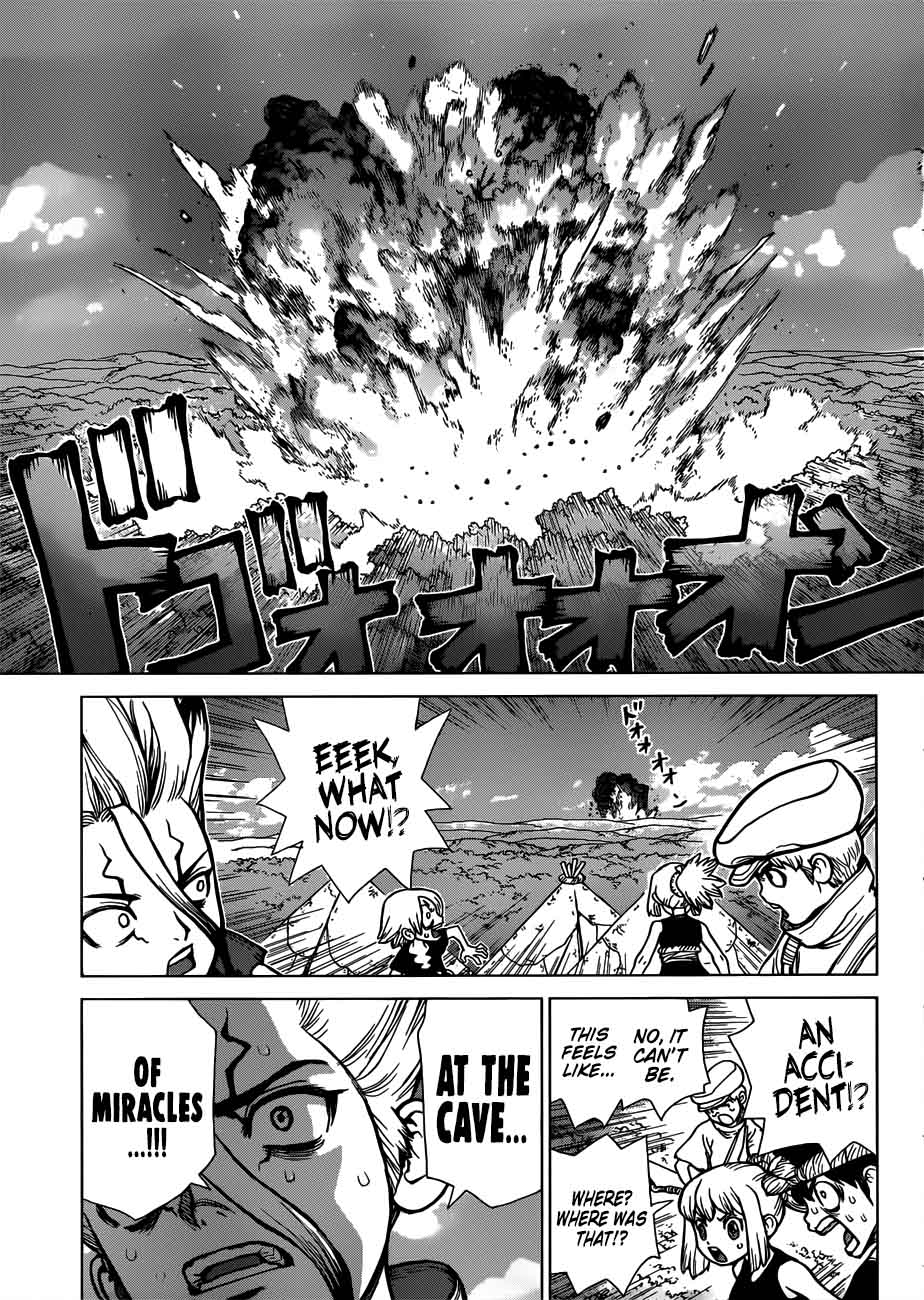 Dr. Stone Manga Chapter 79 page 12 - For This Very Moment scene