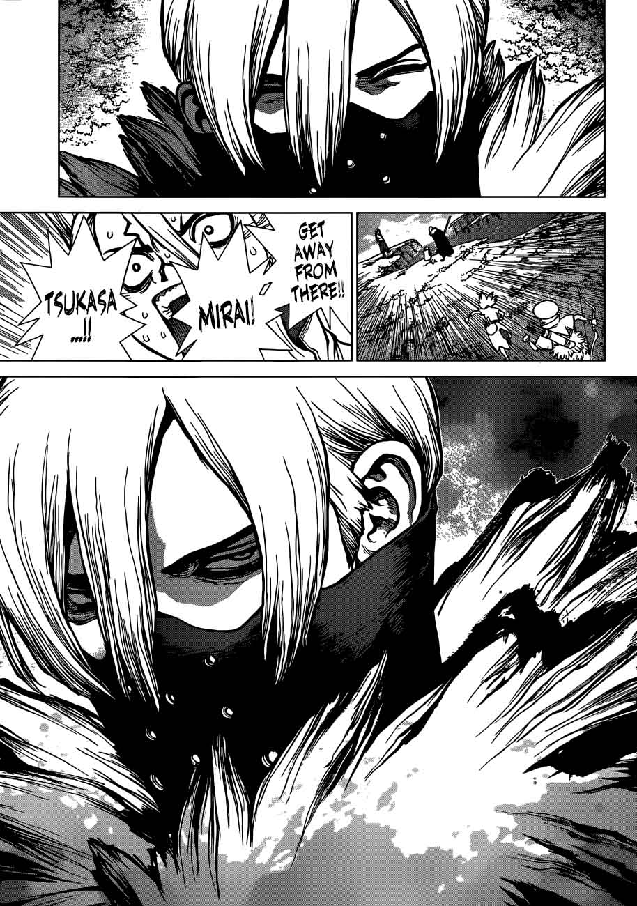 Dr. Stone Manga Chapter 79 page 14 - For This Very Moment scene