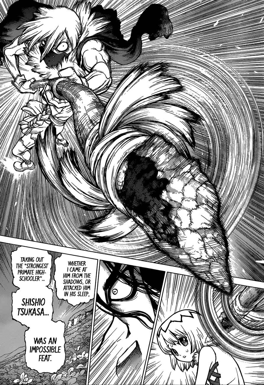 Dr. Stone Manga Chapter 79 page 15 - For This Very Moment scene