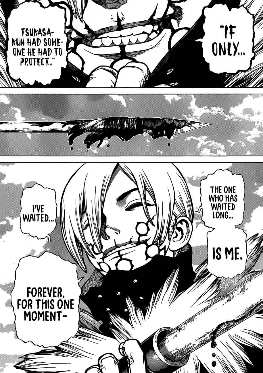 Dr. Stone Manga Chapter 79 page 16 - For This Very Moment scene