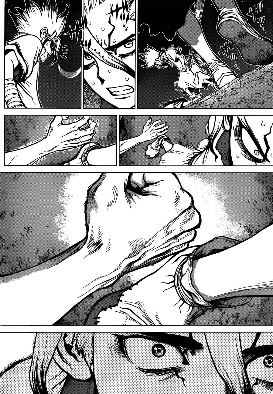 Dr. Stone Manga Chapter 80 page 12 - Humanity's Strongest Tag Team scene