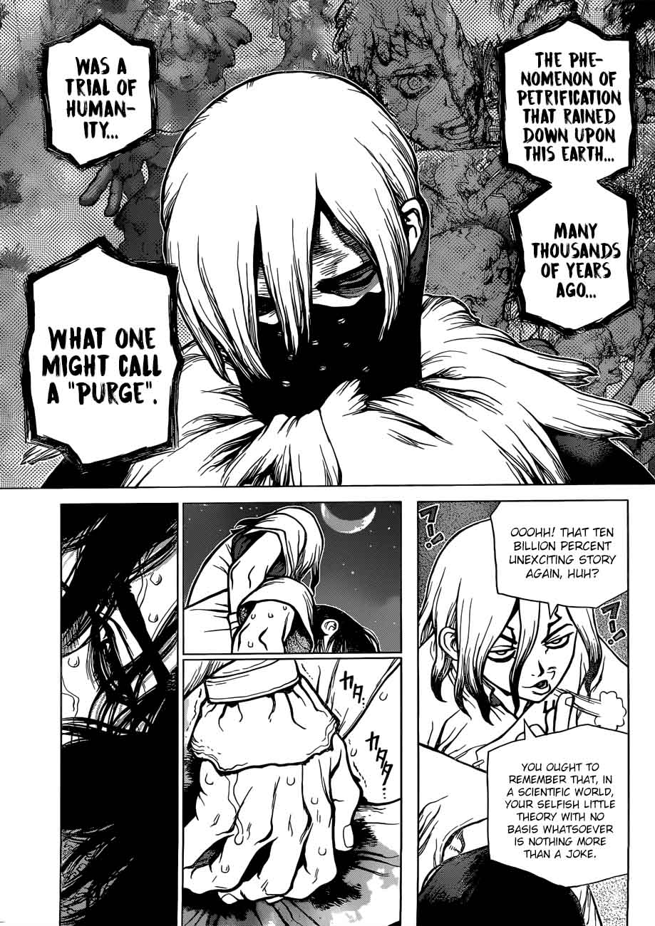 Dr. Stone Manga Chapter 80 page 7 - Humanity's Strongest Tag Team scene