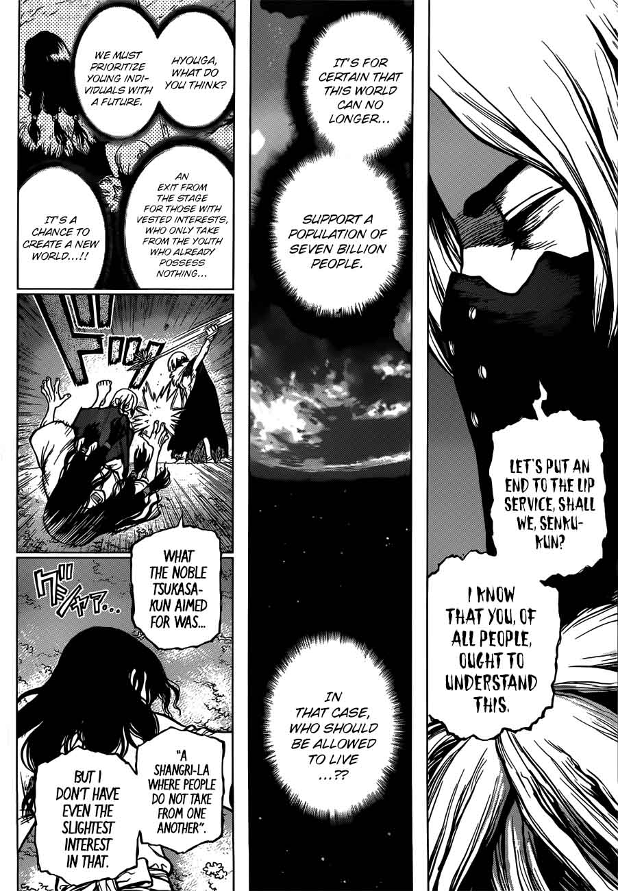 Dr. Stone Manga Chapter 80 page 8 - Humanity's Strongest Tag Team scene