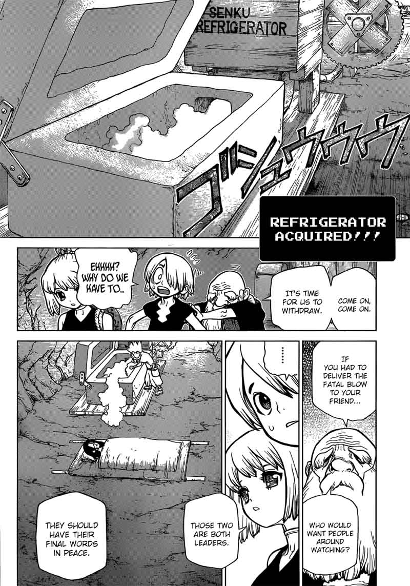 Dr. Stone Manga Chapter 83 page 15 - Dr. Stone scene