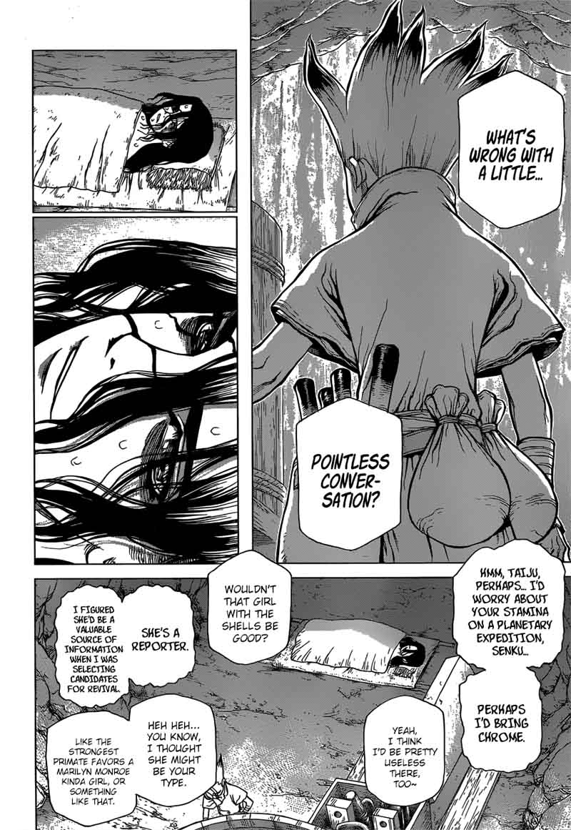Dr. Stone Manga Chapter 83 page 17 - Dr. Stone scene