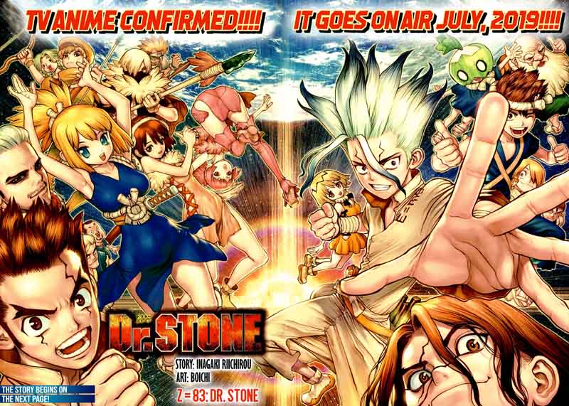 Dr. Stone Manga Chapter 83 page 3 - Dr. Stone scene
