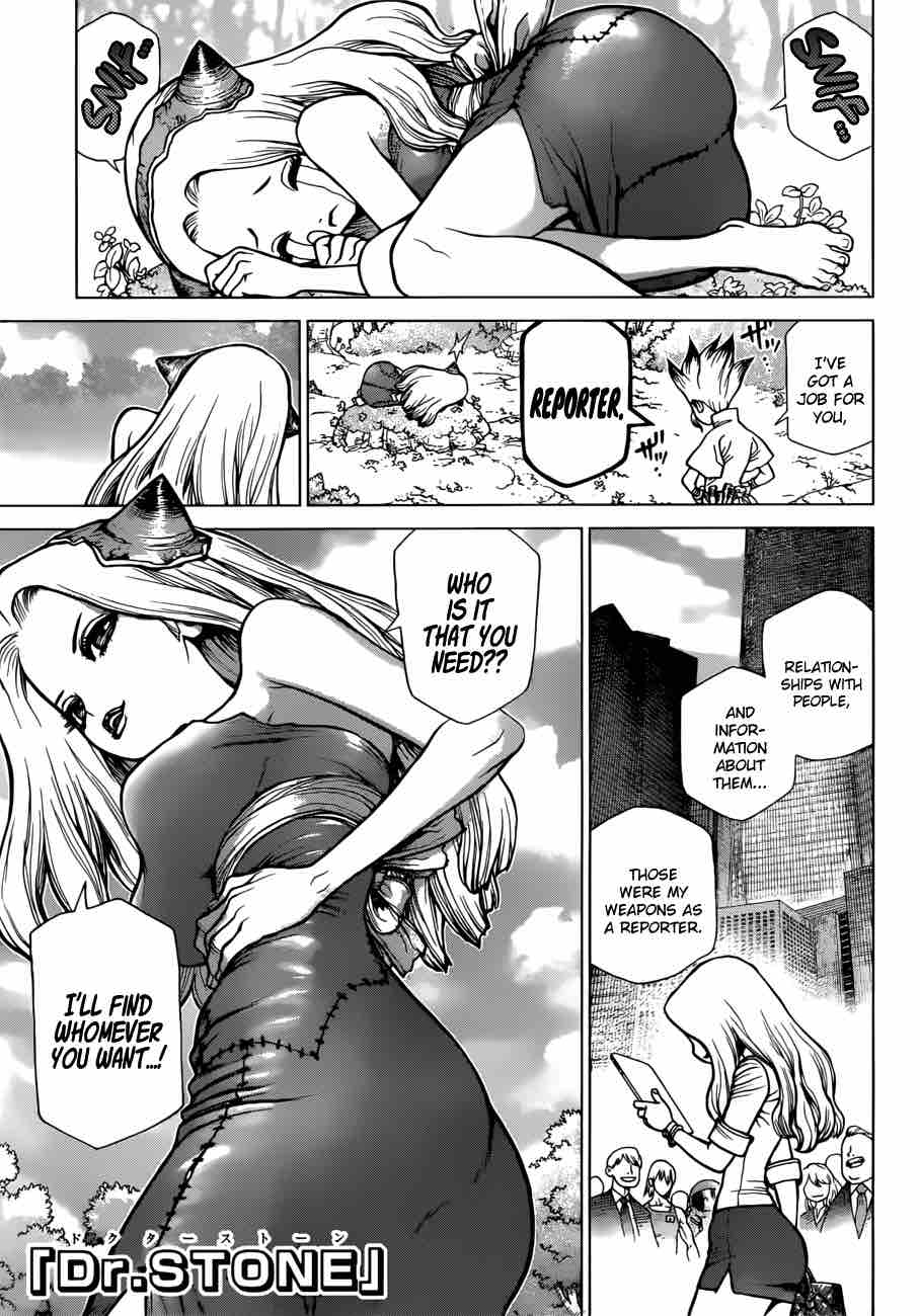 Dr. Stone Manga Chapter 85 page 1 - Ultimate Resource scene