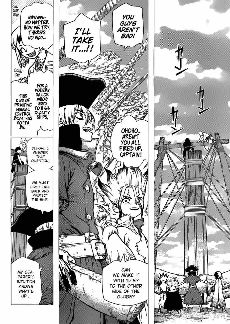 Dr. Stone Manga Chapter 85 page 13 - Ultimate Resource scene