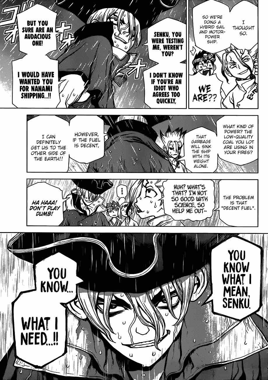 Dr. Stone Manga Chapter 85 page 16 - Ultimate Resource scene