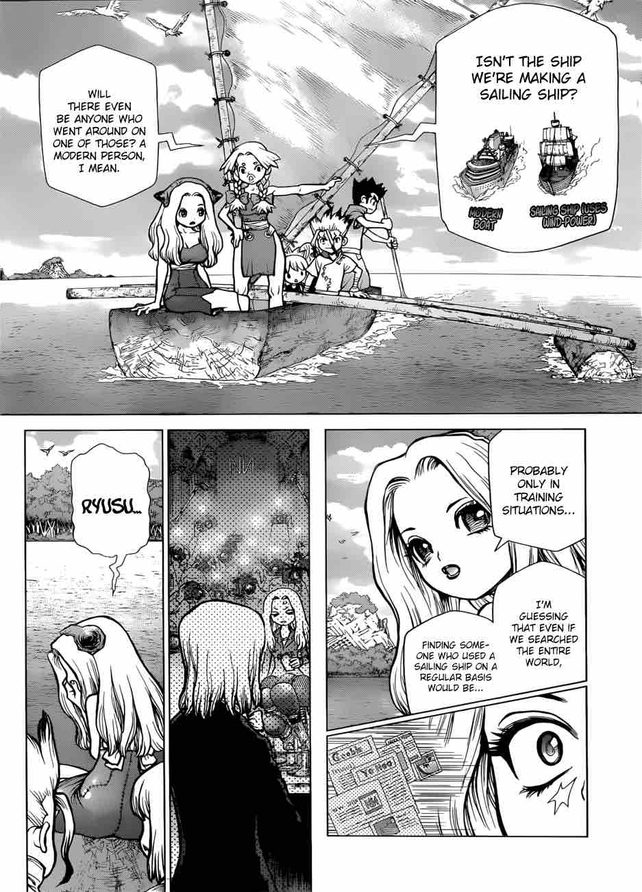 Dr. Stone Manga Chapter 85 page 4 - Ultimate Resource scene