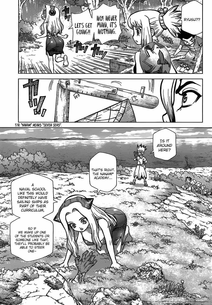 Dr. Stone Manga Chapter 85 page 5 - Ultimate Resource scene