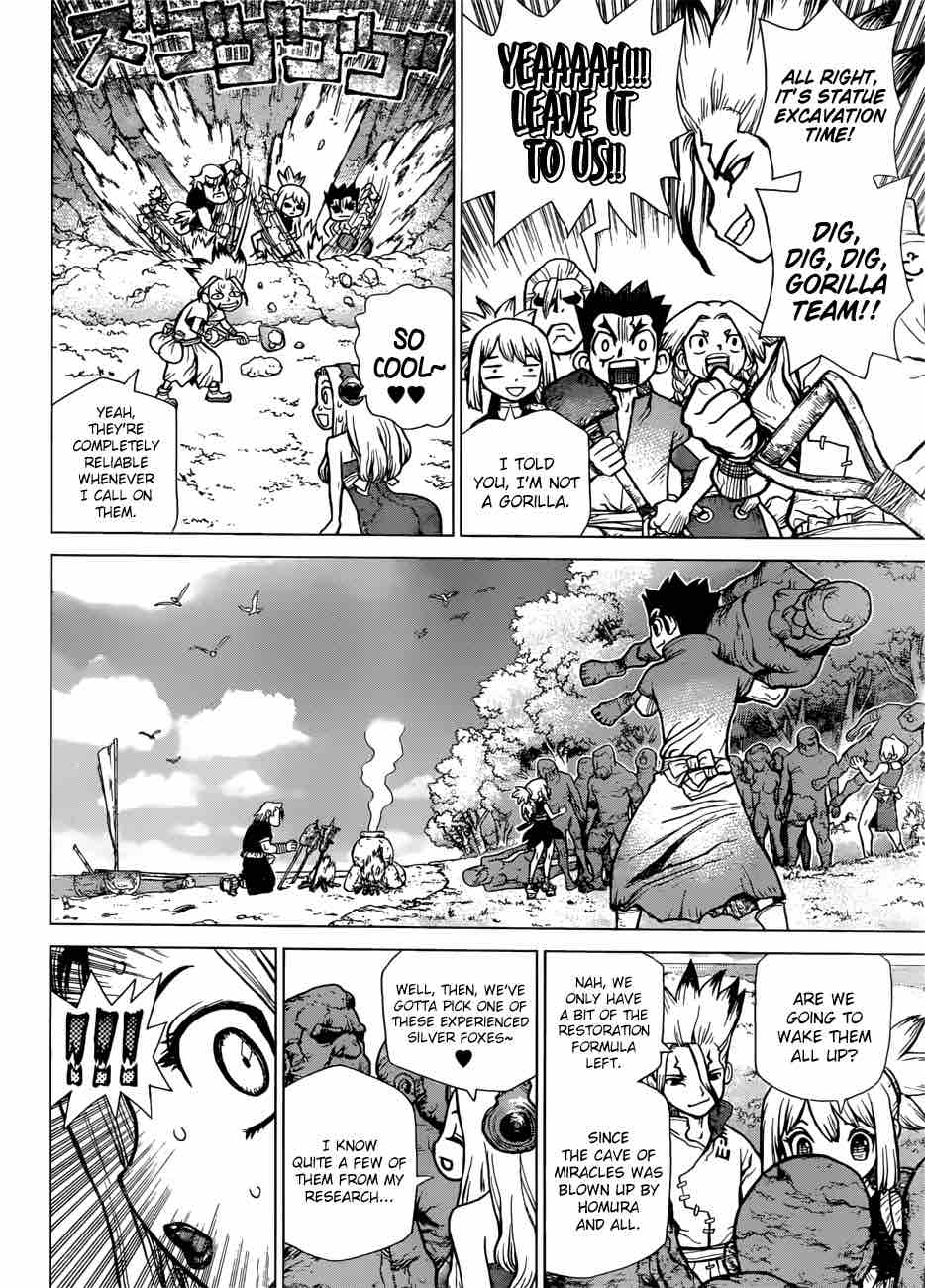 Dr. Stone Manga Chapter 85 page 6 - Ultimate Resource scene