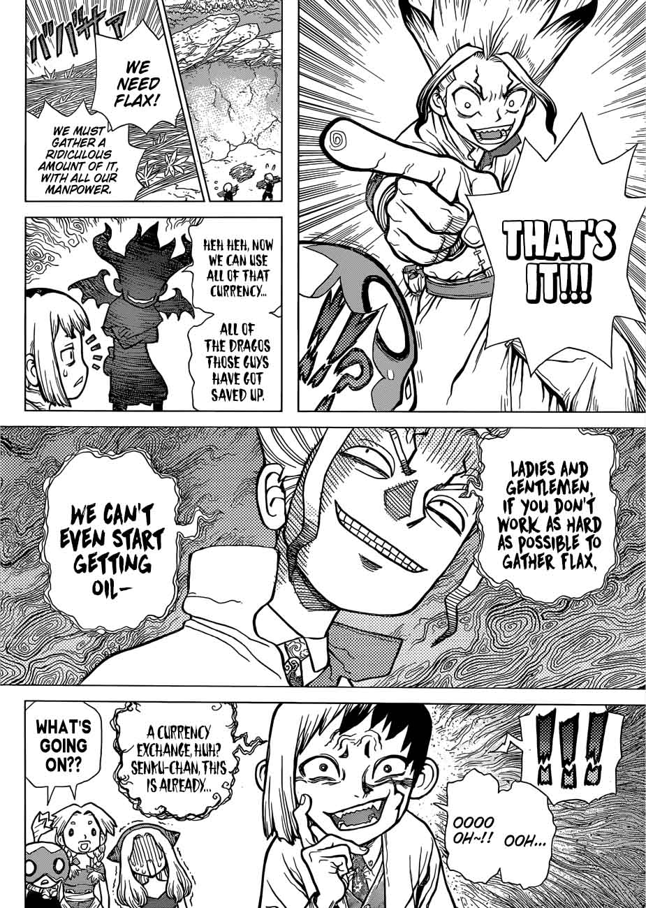 Dr. Stone Manga Chapter 86 page 14 - Money scene