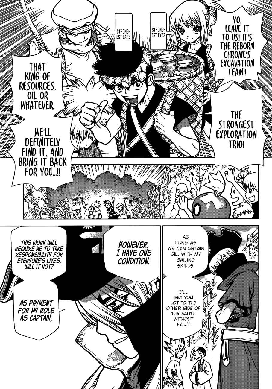 Dr. Stone Manga Chapter 86 page 3 - Money scene