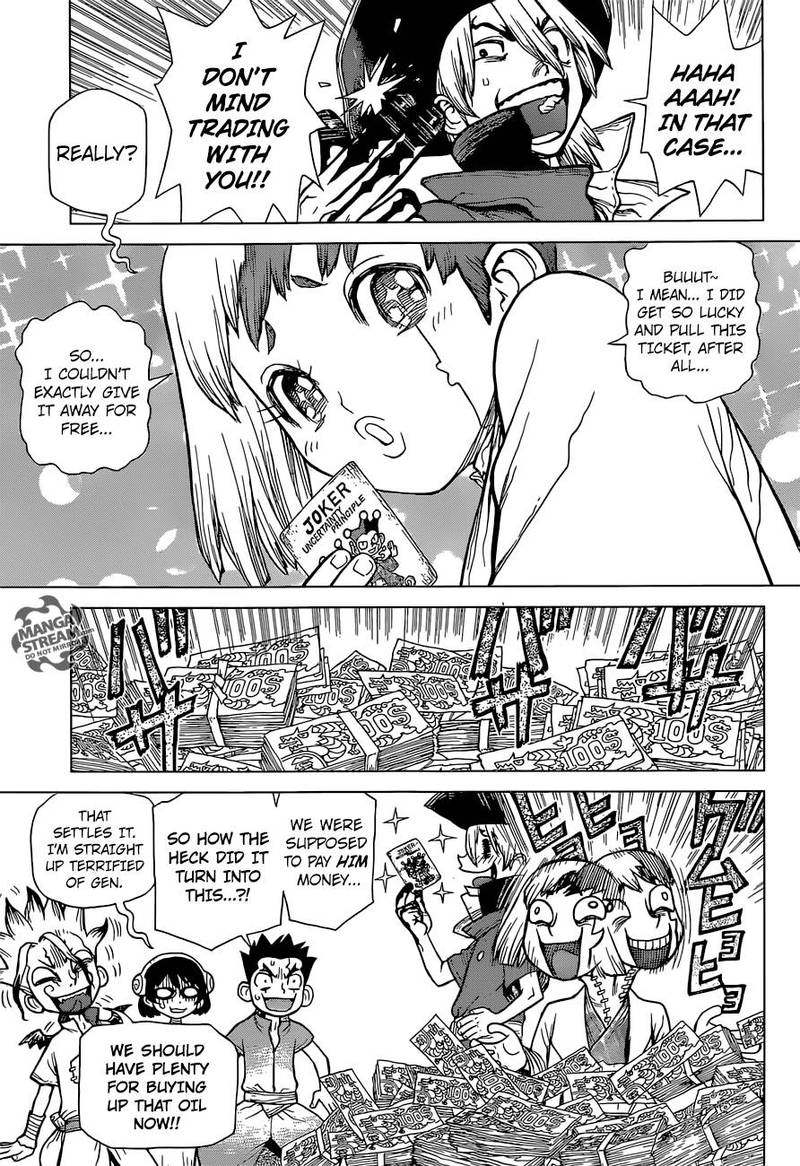 Dr. Stone Manga Chapter 88 page 8 - Wings of Humanity scene