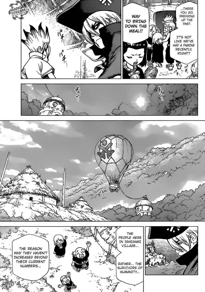 Dr. Stone Manga Chapter 90 page 12 - New World Map scene