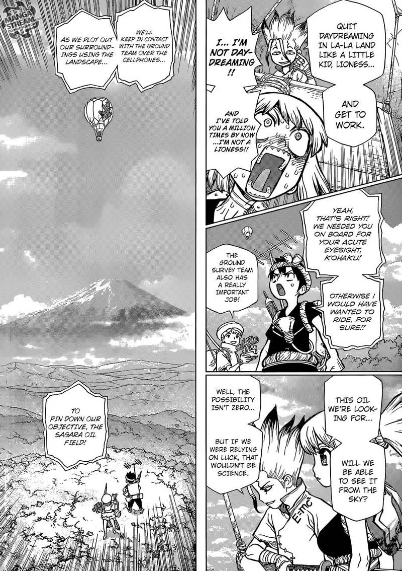 Dr. Stone Manga Chapter 90 page 5 - New World Map scene