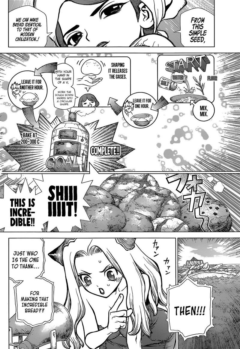 Dr. Stone Manga Chapter 93 page 2 - The First Shot Is Yours scene