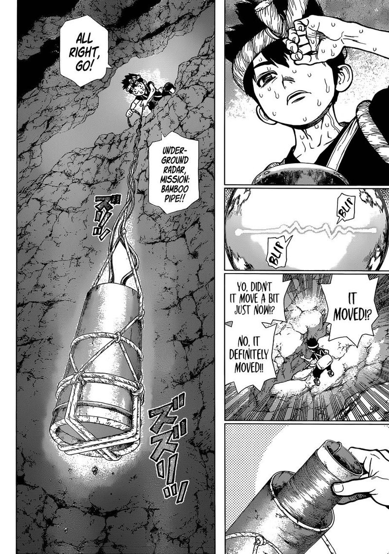 Dr. Stone Manga Chapter 97 page 10 - The Joy of Leadership scene