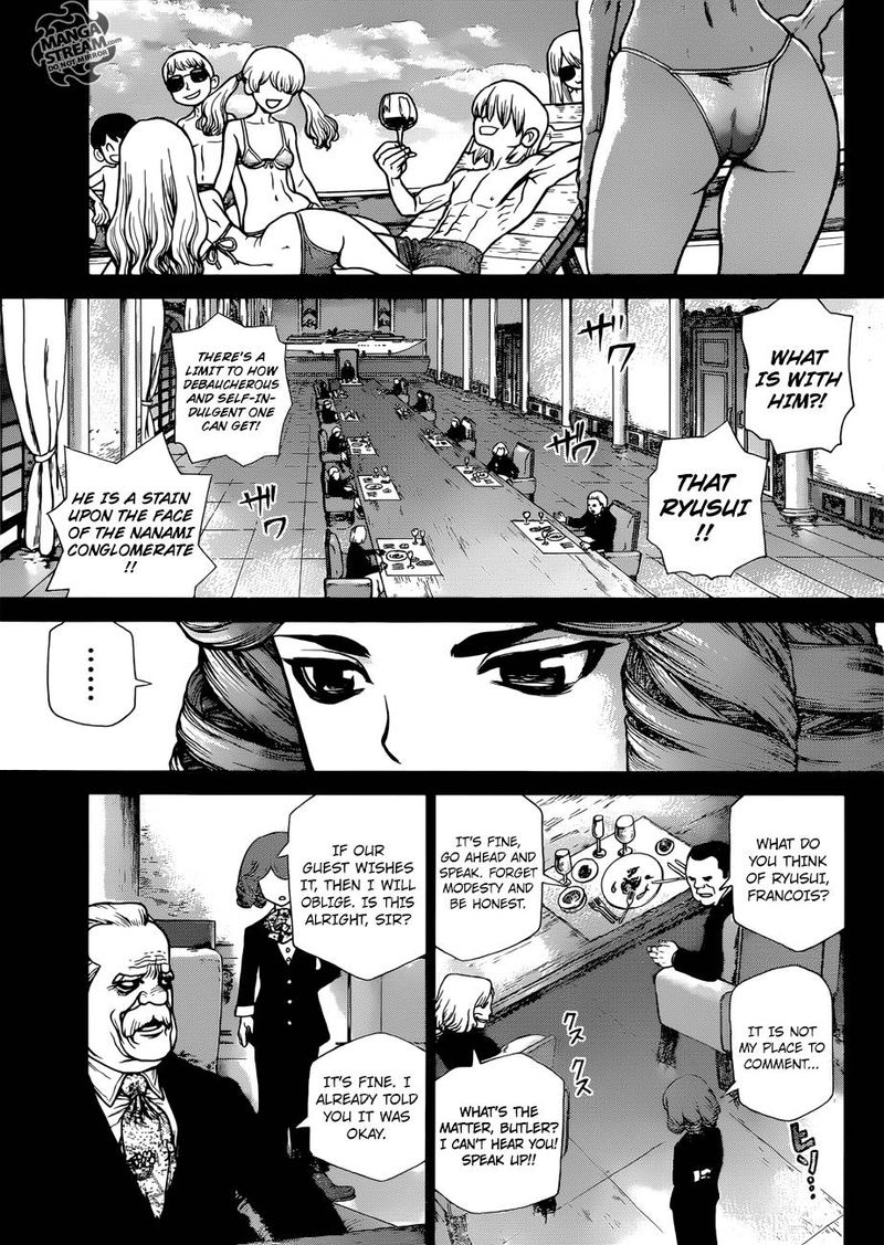 Dr. Stone Manga Chapter 98 page 13 - Ryusui scene
