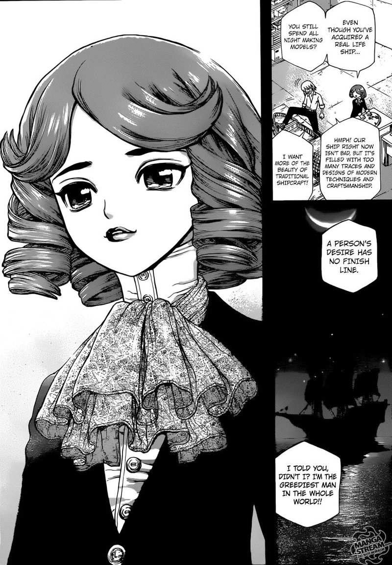 Dr. Stone Manga Chapter 98 page 16 - Ryusui scene