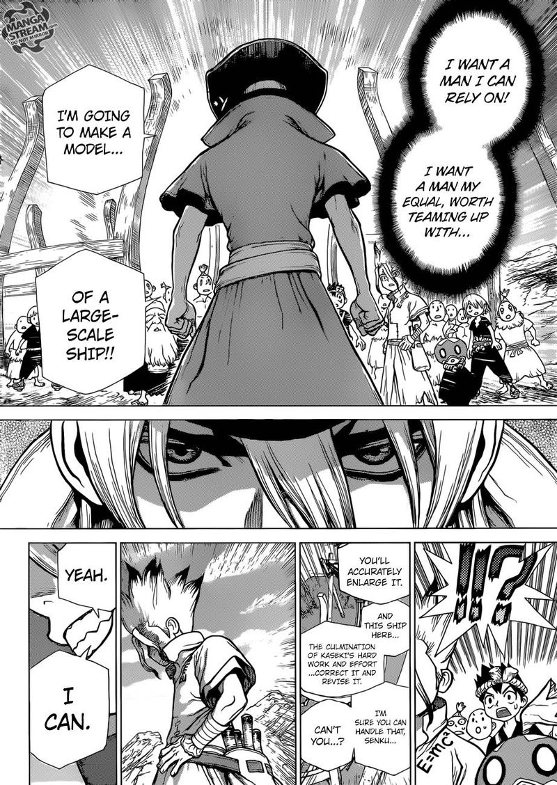 Dr. Stone Manga Chapter 98 page 18 - Ryusui scene