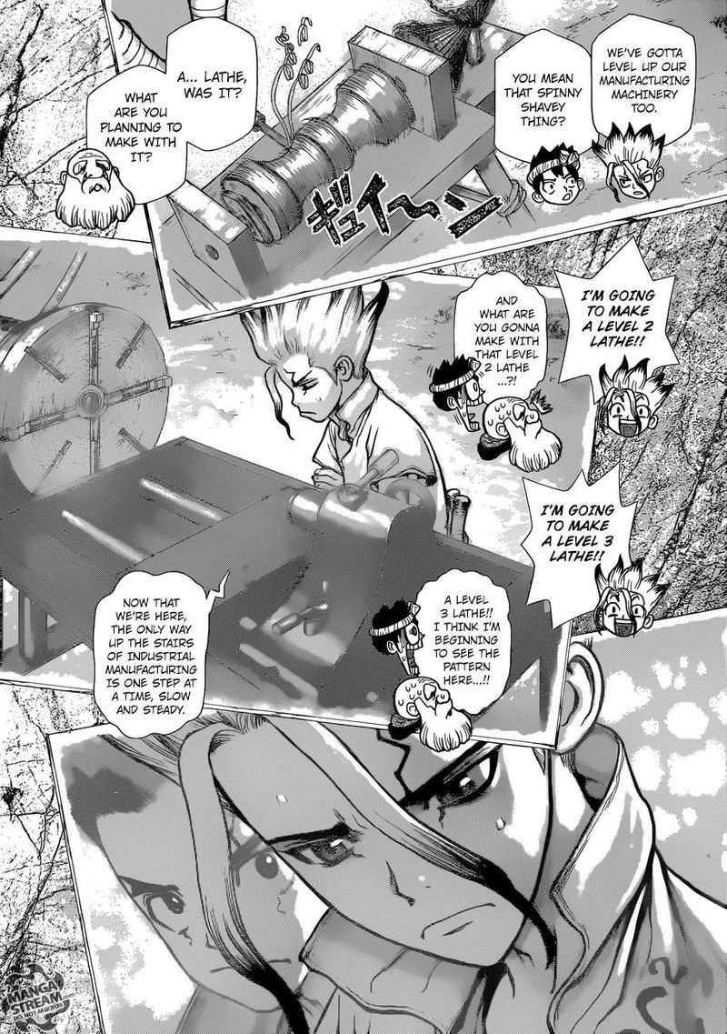 Dr. Stone Manga Chapter 99 page 9 - Kingdom of Science Photo Journal scene